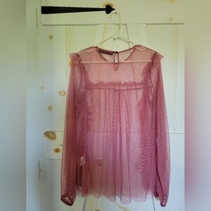 Adorable tulle blouse